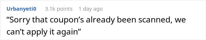 “Where’s My 40% Coupon?”: People Are Cracking Up At This Story About A Karen Who Demanded To Have Her 10% Senior Discount Instead Of 40% Coupon “Where’s My 40% Coupon?”: People Are Cracking Up At This Story About A Karen Who Demanded To Have Her 10% Senior Discount Instead Of 40% Coupon