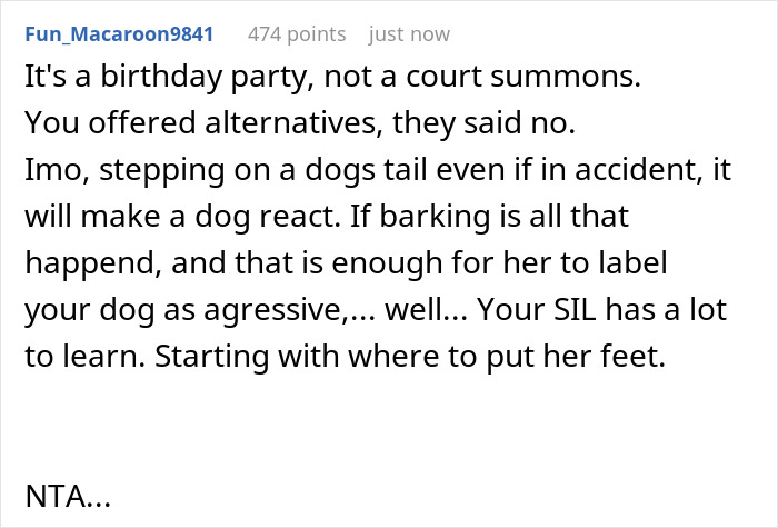 Woman Asks If It’d Be A Jerk Move To Miss Her Brother’s 40th Birthday Because They Banned Her “Aggressive” German Shepherd From Their House Woman Asks If It’d Be A Jerk Move To Miss Her Brother’s 40th Birthday Because They Banned Her “Aggressive” German Shepherd From Their House