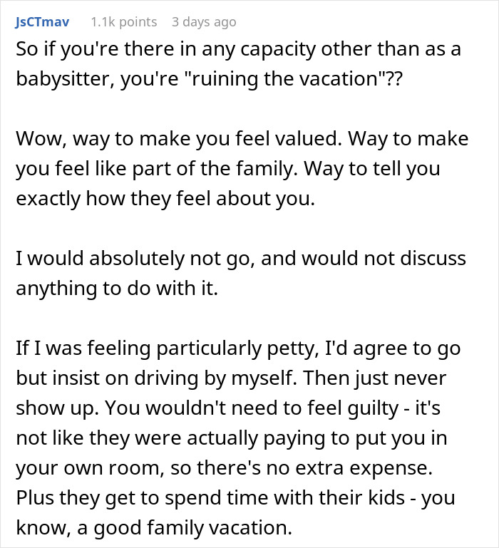 Family Tries Guilt-Tripping A Guy Into Babysitting His 3 Nephews On Vacation, He Refuses And Drama Ensues