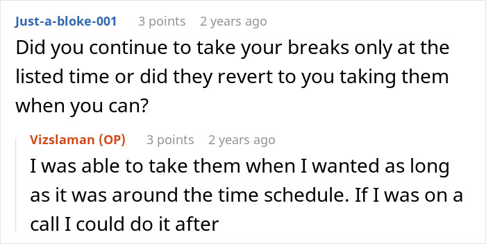 Boss Tells Employee To Only Take Breaks When They Tell Him To, Regrets It After He Just Stops Working In A Middle Of A Call