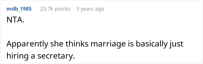 MIL Tells This Woman It's Her "Job" To Make Sure Her Husband Doesn't Forget Things, She Refuses To Be His Personal Reminder