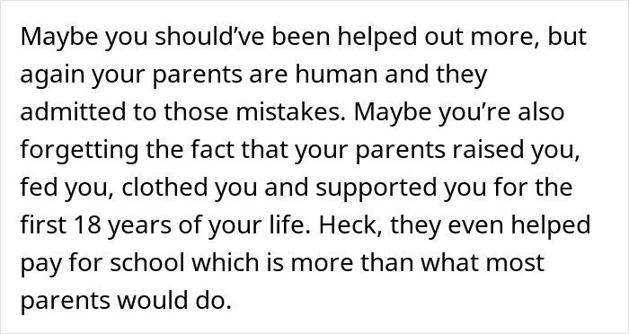 Parents Demand 18-Year-Old Son Start Acting Like An Adult, He Goes No-Contact And Offers To Sell Parents His Forgiveness 16 Years Later Parents Demand 18-Year-Old Son Start Acting Like An Adult, He Goes No-Contact And Offers To Sell Parents His Forgiveness 16 Years Later