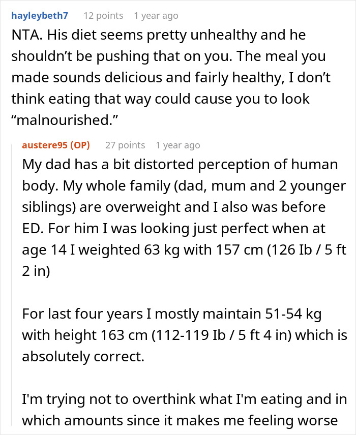 Father Tosses Out All Of 26 Y.O. Daughter&rsquo;s Food That He Decides To Be &ldquo;Unsuitable&rdquo; Bringing Her To Tears, So She Asks Him To Leave
