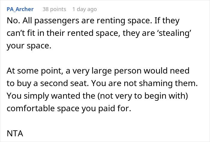 &ldquo;Am I A Jerk For Embarrassing A Plus-Sized Passenger On A Flight?&rdquo;
