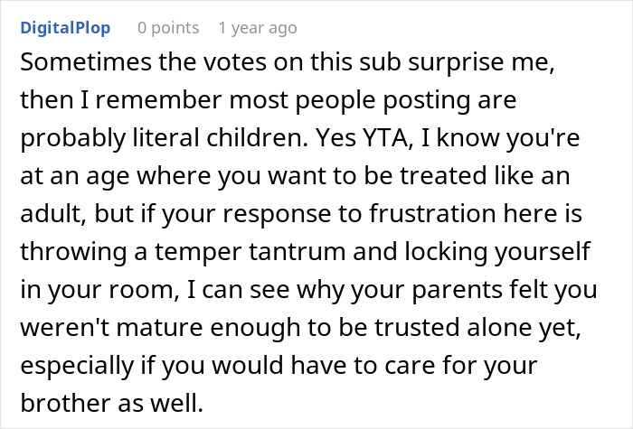 &ldquo;I Have To Be In Bed By 10&rdquo;: Strict Babysitter&rsquo;s Rules Push 16-Year-Old Teen To Rebel, He Wonders If He Took It Too Far