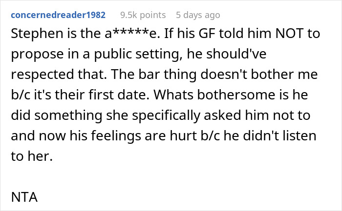 This Man’s Marriage Proposal Gets Rejected By His Girlfriend And Gets Called ‘Disrespectful’ By His Friend, So He Calls His Friend A Jerk For Saying So This Man’s Marriage Proposal Gets Rejected By His Girlfriend And Gets Called ‘Disrespectful’ By His Friend, So He Calls His Friend A Jerk For Saying So
