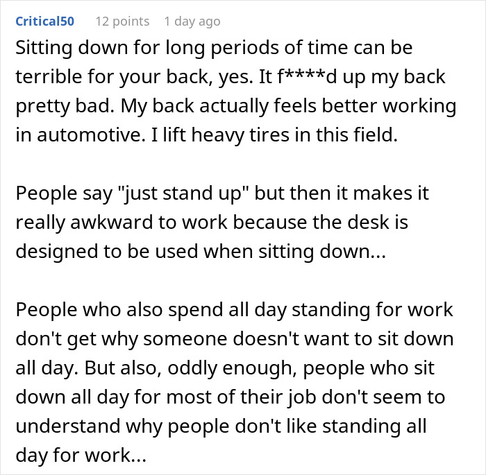 Boss Gloats To 6 Employees Over Newly Bought Standing Desk, They Can Only Stare In Disbelief When He Tells Them They Aren’t Getting Any Boss Gloats To 6 Employees Over Newly Bought Standing Desk, They Can Only Stare In Disbelief When He Tells Them They Aren’t Getting Any