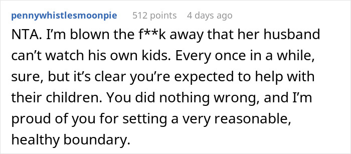 Woman Tells Sister Her Husband Needs To Step Up With His Parenting Since She Won't Be Watching Their Kids Anymore, She Finds It Outrageous