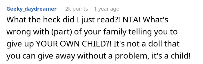 Woman Asks The Internet If She's A Jerk For Refusing To Let Her Sister Adopt One Of Her Twins Once They're Born Woman Asks The Internet If She's A Jerk For Refusing To Let Her Sister Adopt One Of Her Twins Once They're Born