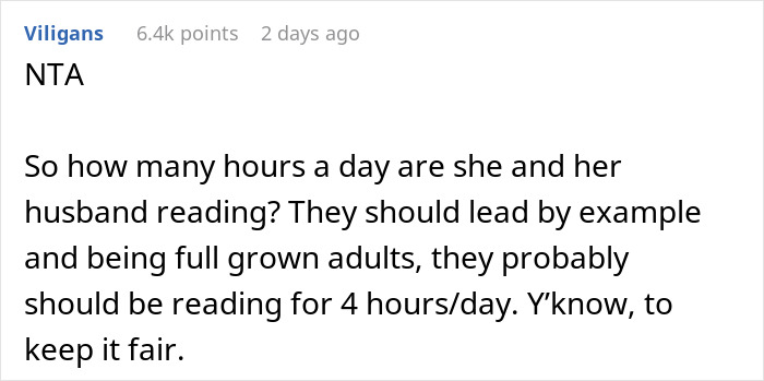 Divorced Dad Won’t Uphold Mom’s “Reading Rule” On 15 Y.O. Teen, Gets Blamed When The Teen Wants To Move Out From Mom’s And In With Dad Divorced Dad Won’t Uphold Mom’s “Reading Rule” On 15 Y.O. Teen, Gets Blamed When The Teen Wants To Move Out From Mom’s And In With Dad