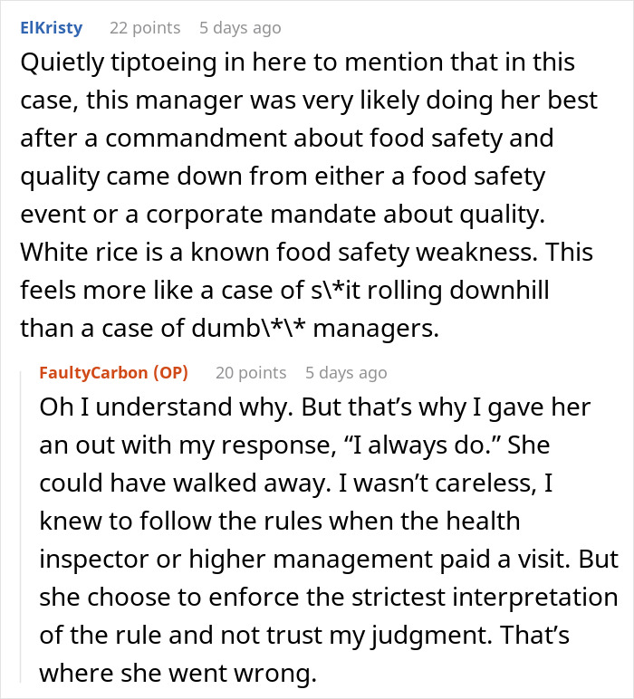 Cook Maliciously Complies With Manager&rsquo;s Demand To &ldquo;Keep Rinsing The Rice Until The Water Runs Clear&rdquo;
