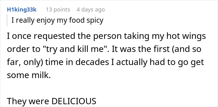 Chef Maliciously Complies, Pranking Customer Who Wanted His Meal As Spicy As If The Chef Hated Him