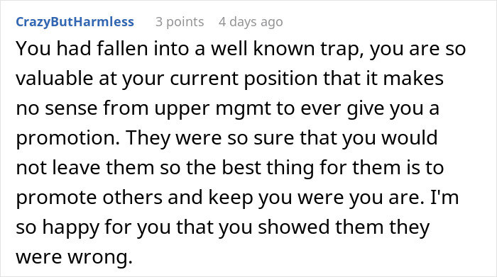 "They Refused To Believe I Had Left": Person Quits Their Job After The Guy They Trained Gets Promoted Instead Of Them "They Refused To Believe I Had Left": Person Quits Their Job After The Guy They Trained Gets Promoted Instead Of Them