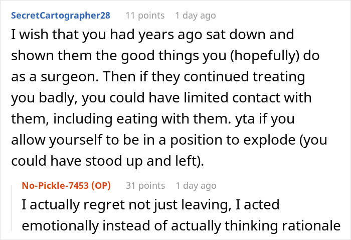 Plastic Surgeon Has Enough Of Aunt Bashing Her Profession And Idolizing Her Nurse Daughter, Viciously Mocks Both Of Them