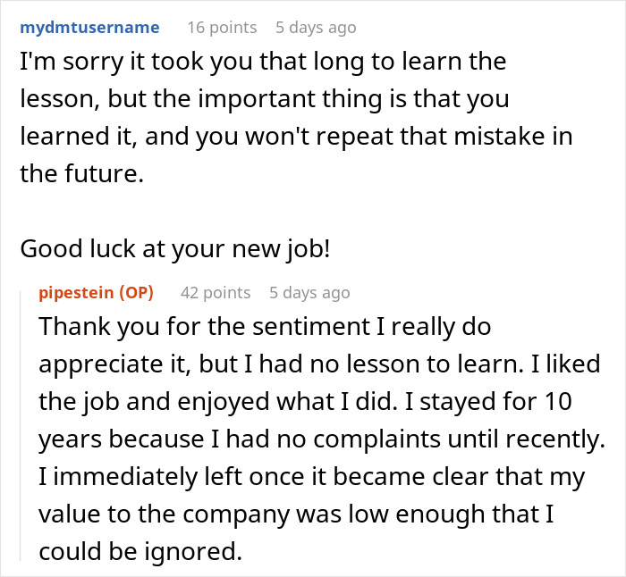 "They Refused To Believe I Had Left": Person Quits Their Job After The Guy They Trained Gets Promoted Instead Of Them "They Refused To Believe I Had Left": Person Quits Their Job After The Guy They Trained Gets Promoted Instead Of Them