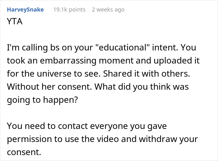 Man Sees Nothing Wrong With Sharing Videos Of His Girlfriend Crashing Her Car, The Internet Brings Him Back To Earth