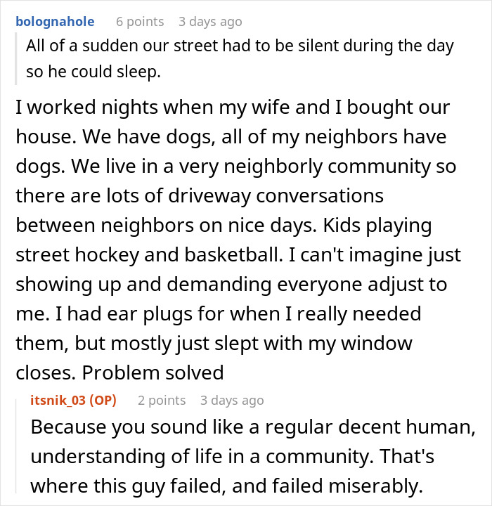 Man Thinks Entire Neighborhood Needs To Pause Their Lives While He's Getting His 'Beauty Sleep' During The Day, Receives Petty Revenge Instead Man Thinks Entire Neighborhood Needs To Pause Their Lives While He's Getting His 'Beauty Sleep' During The Day, Receives Petty Revenge Instead
