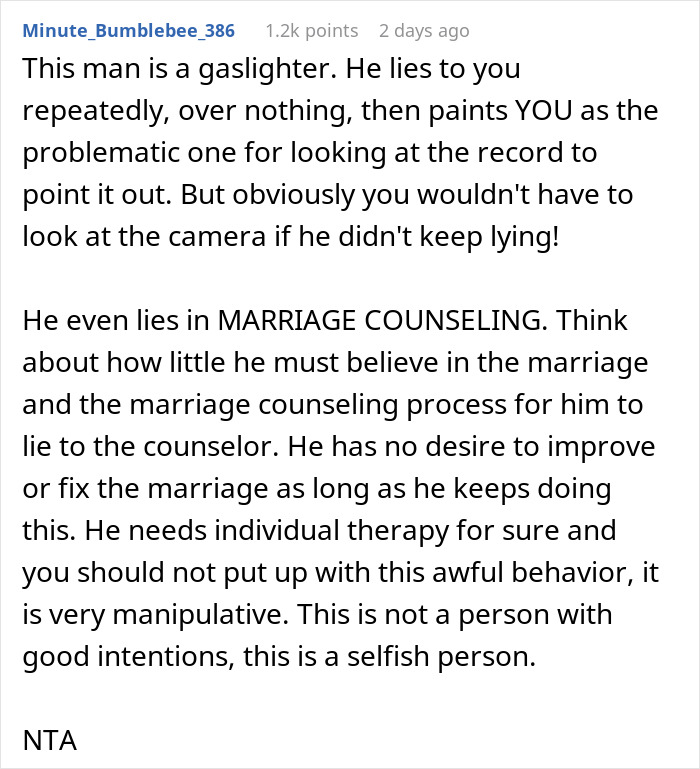 &ldquo;You&rsquo;re So Out Of Line&rdquo;: Husband Rages At Wife For Checking Nanny Cam Footage To Prove She Was Being Lied To