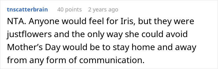 Employee Struggles With Infertility, Gets Upset When Manager Ignores Her Demand To Make Another Coworker Put Away Her Mother&rsquo;s Day Flowers