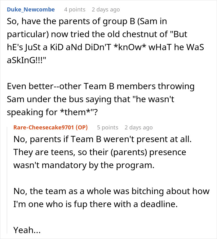 “Tough Luck, Kids”: Teacher Washes Her Hands Off Helping Students Meet The Deadline, They Don’t And They’re Not Happy “Tough Luck, Kids”: Teacher Washes Her Hands Off Helping Students Meet The Deadline, They Don’t And They’re Not Happy