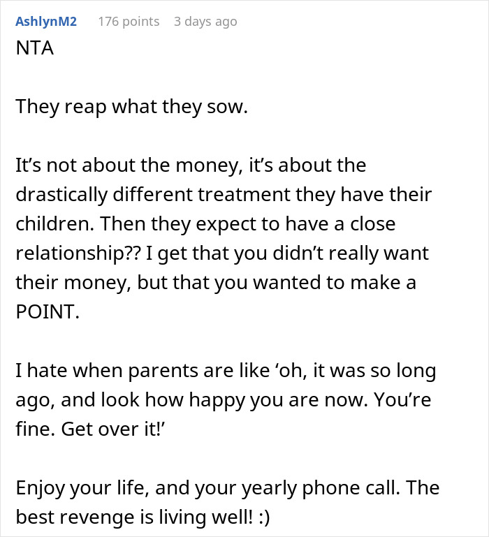Parents Demand 18-Year-Old Son Start Acting Like An Adult, He Goes No-Contact And Offers To Sell Parents His Forgiveness 16 Years Later Parents Demand 18-Year-Old Son Start Acting Like An Adult, He Goes No-Contact And Offers To Sell Parents His Forgiveness 16 Years Later