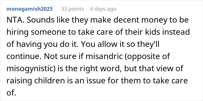 Woman Tells Sister Her Husband Needs To Step Up With His Parenting Since She Won't Be Watching Their Kids Anymore, She Finds It Outrageous