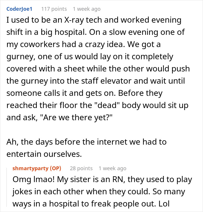 &ldquo;The Dead Body They Were Talking About Was ME&rdquo;: Woman Freaks Out Patients In Hilarious Malicious Compliance
