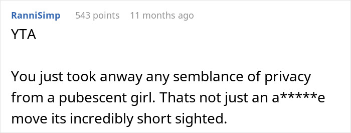 "She Threw A Fit": Dad Tells 12-Year-Old She'll Have To Give Up Her Room And Move In With A 4-Year-Old, Looks For Validation Online But Gets Called Out Instead