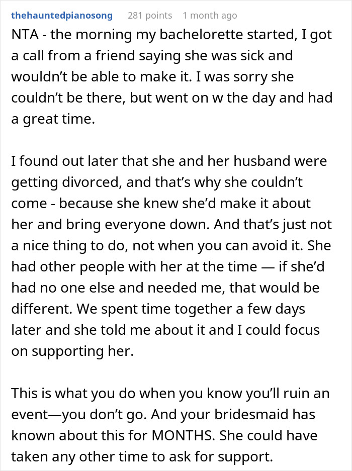 Woman Bursts Into Tears After Revealing Her Diagnosis At Friend's Bachelorette Party, Gets Fired As A Bridesmaid