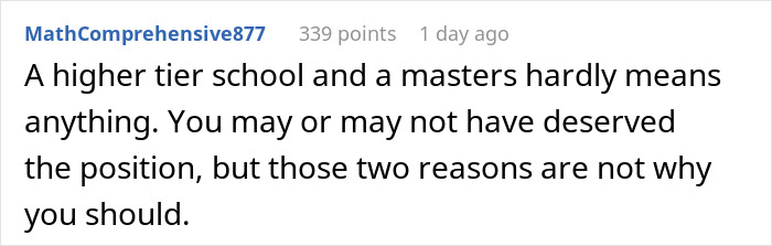 "The Guy Who Got The Job I Wanted Reached Out To Me For Help With His Job"