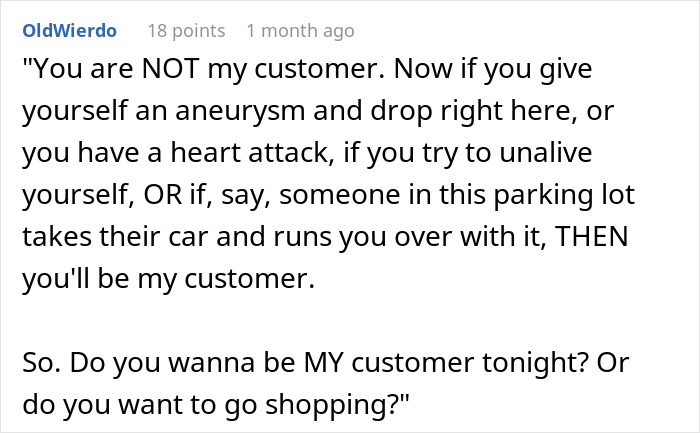 Customer Gets Followed Outside By Screaming 'Karen' Who Can't Comprehend They're Not Staff, The Manager Closes The Store