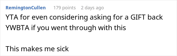 &ldquo;I Know This Sounds Awful&rdquo;: Woman Considers Asking For Her Gift Back After Her Friend Loses The Baby