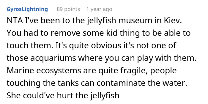 Family Member Shuts Down &lsquo;Karen&rsquo; Aunt After She Threatened To Sue An Aquarium For Getting Stung By A Jellyfish