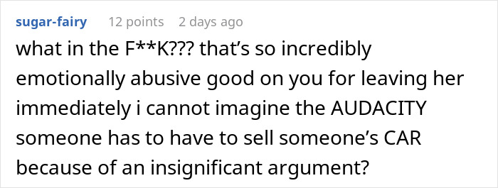 Guy Finds Out GF Secretly Sold The Car That Was In His Family For Generations, Dumps Her, Sues Her, And Gets His Car Back