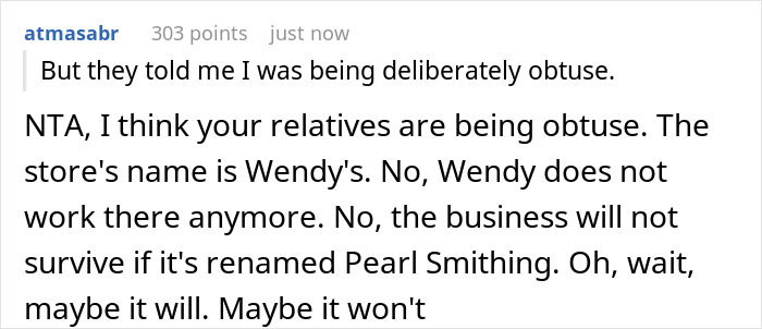 This Guy Was Named After His Late Parents' Bakery, So He Flatly Refuses To Rename It On MIL's Persistent Demands