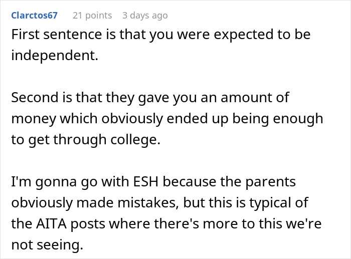 Parents Demand 18-Year-Old Son Start Acting Like An Adult, He Goes No-Contact And Offers To Sell Parents His Forgiveness 16 Years Later Parents Demand 18-Year-Old Son Start Acting Like An Adult, He Goes No-Contact And Offers To Sell Parents His Forgiveness 16 Years Later