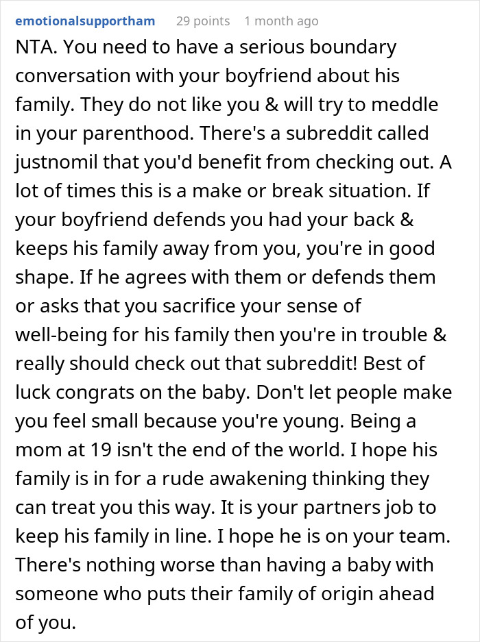 Man's Parents Continue Making Fun Of His Girlfriend For Being Too Young During Her Baby Shower, She Storms Out Of The Party