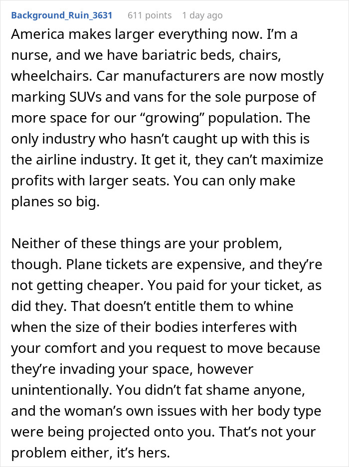 &ldquo;Am I A Jerk For Embarrassing A Plus-Sized Passenger On A Flight?&rdquo;