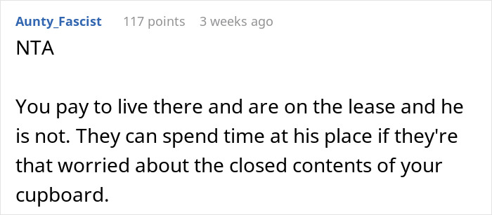 "Am I A Jerk For Telling My Roommate That I Don&rsquo;t Give A [Damn] About Her Boyfriend's Allergies?"