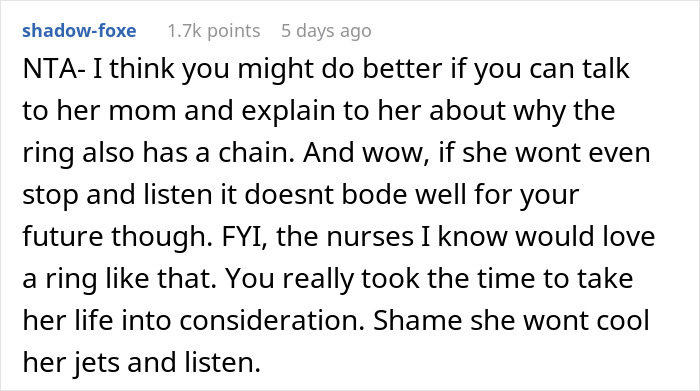Guy Proposes To His Girlfriend With A Self-Designed Ring On A String, She Storms Off And Gives Him The Silent Treatment