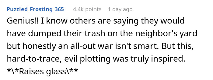 Woman Gets Petty Revenge On Trashy Neighbors By Making Sure No One Picks Up Their Smelly And Very Full Trash Cans