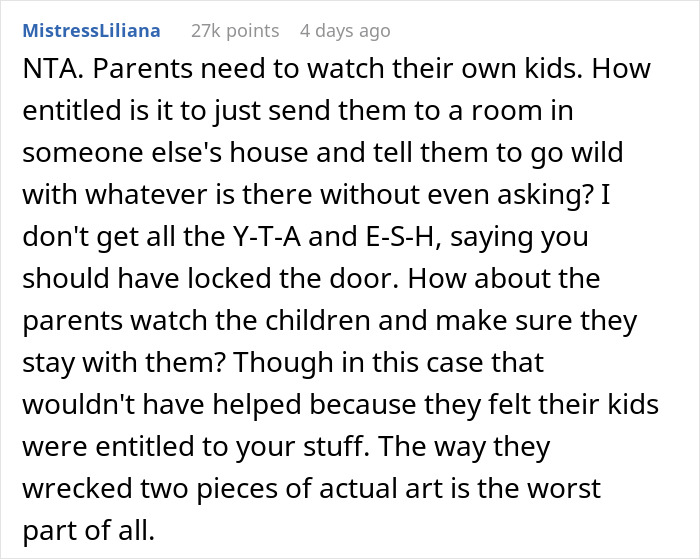 Brother-In-Law&rsquo;s Kids Ruin $375 Worth Of Art Supplies, He Refuses To Take The Blame, So He Gets Sued