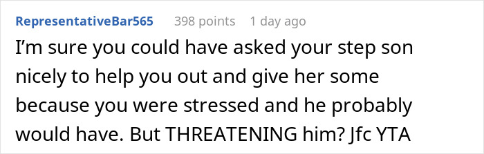&ldquo;He Was Upset&rdquo;: Stepmother Takes Heat Online For Making 17 Y.O. Share The Candy He Bought For Himself With Little Half-Sister