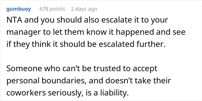 "[It's] Disrespectful And A Violation Of Privacy": Extremely-Intrusive Coworker Is Scolded By A Woman In Front Of The Entire Office