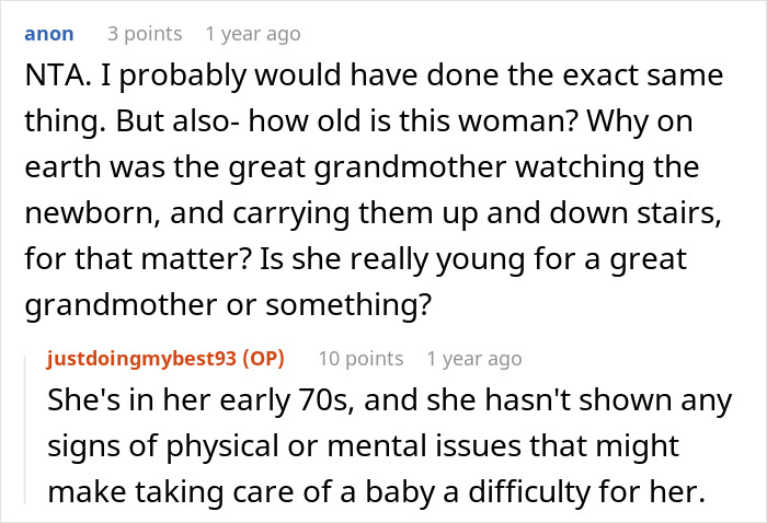 Great-Grandma Doesn’t Call For An Ambulance After 3-Month-Old Ends Up Being Dropped Down The Stairs, Furious Mother Teaches Her A Lesson Great-Grandma Doesn’t Call For An Ambulance After 3-Month-Old Ends Up Being Dropped Down The Stairs, Furious Mother Teaches Her A Lesson