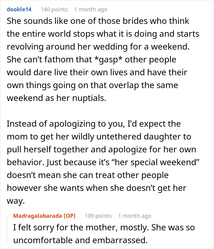 Random Hotel Guest Knits Shawl In The Lobby, A Bride Enters And Demands It As A Wedding Present