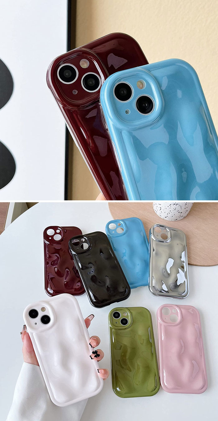 Cute Water Ripple Pattern Case
