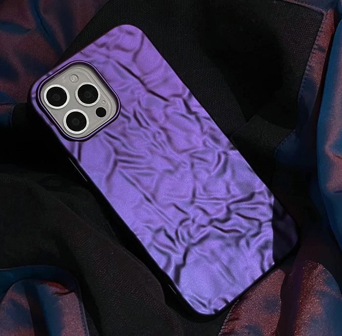 Purple Tin Foil Phone Case