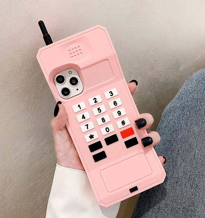 Silicone Retro Phone Case