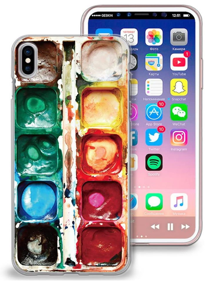 Watercolor Paint Box Phone Case